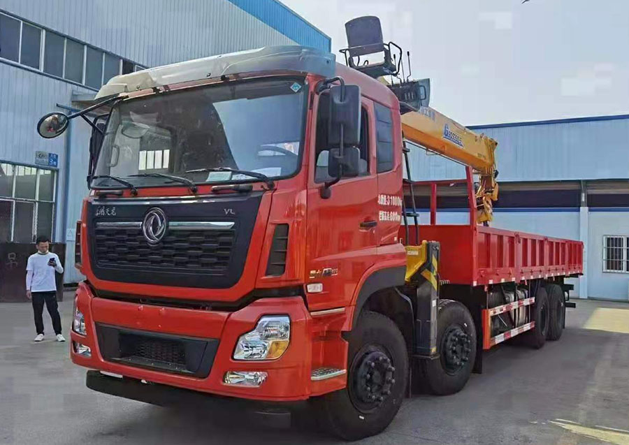 東風天龍徐工14噸隨車吊 國六410馬力圖片展示5 東風天龍徐工14噸隨車吊 國六410馬力圖片展示5