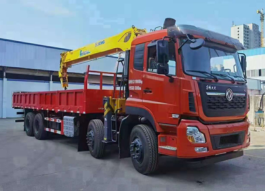 東風天龍徐工14噸隨車吊 國六410馬力圖片展示3 東風天龍徐工14噸隨車吊 國六410馬力圖片展示3